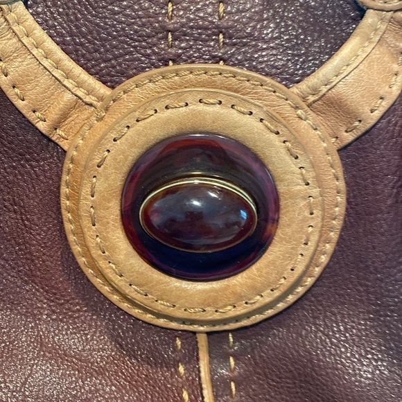 Lockheart Pebbled Leather “Stone” bag - Picture 4 of 15